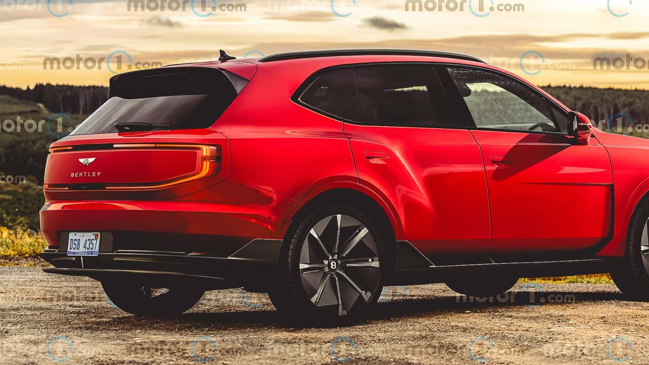 Bentley 'Urban SUV' Rendering by Motor1