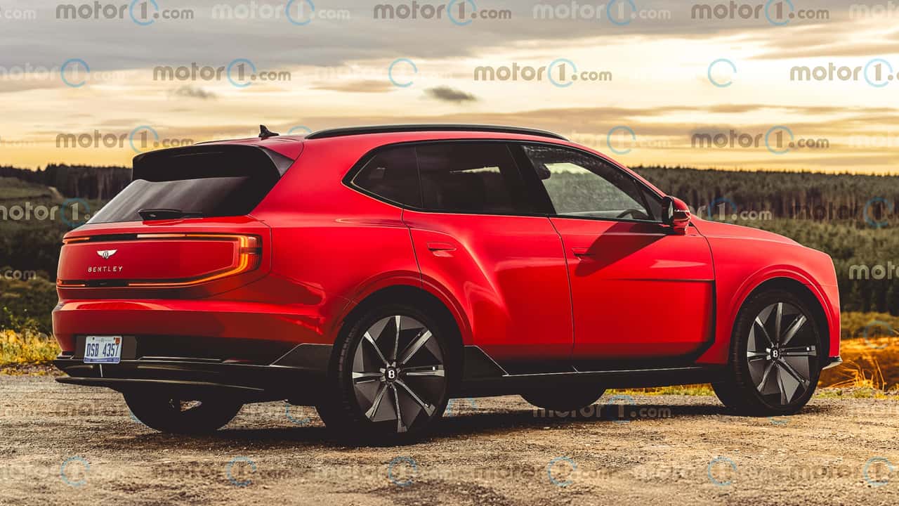 Bentley 'Urban SUV' Rendering by Motor1